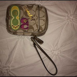 Coach phone wristlet